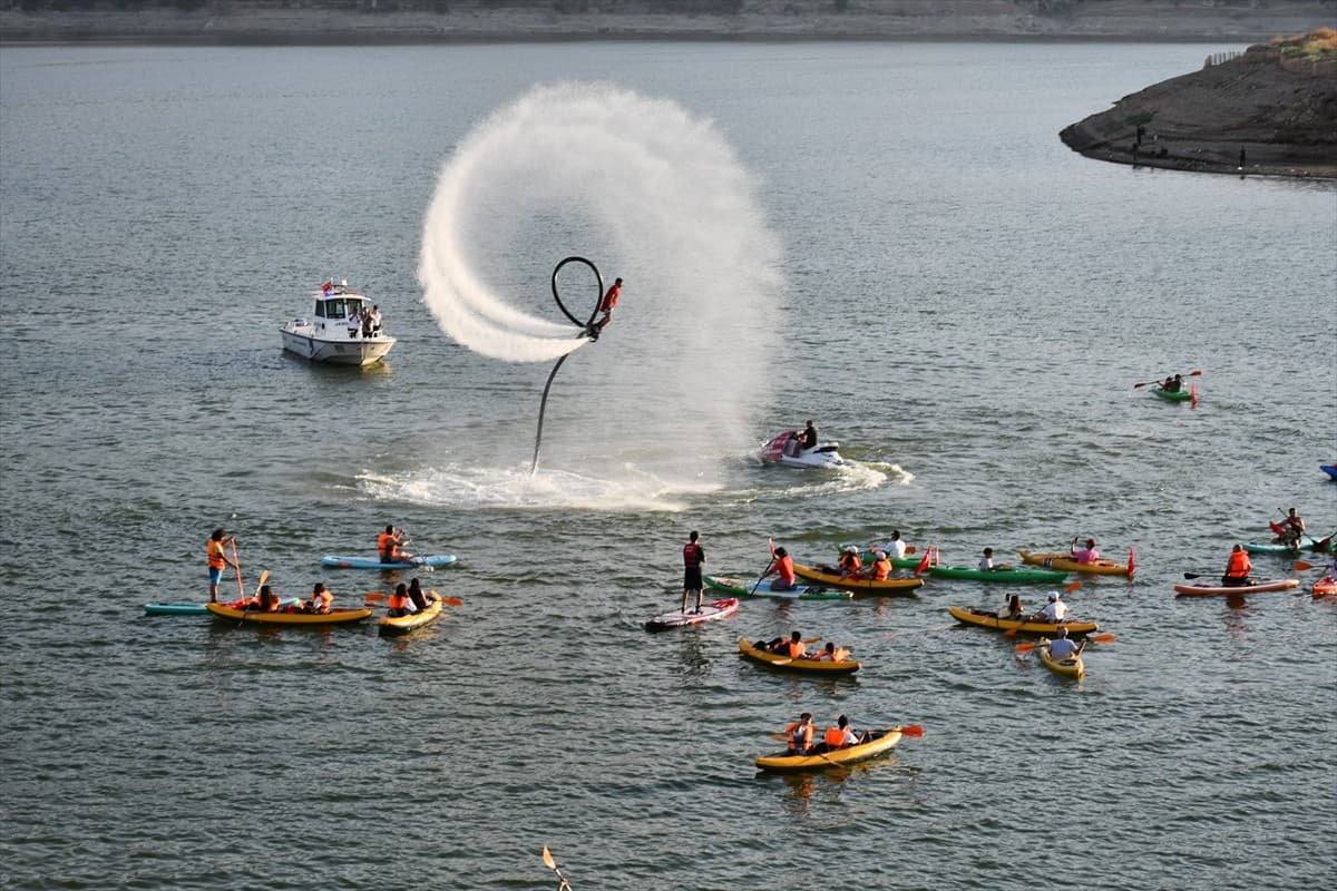Batman'da "Hasankeyf Su, Doğa Sporları ve Turizm Festivali" düzenlendi